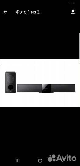 3D саундбар sony BDV-B1