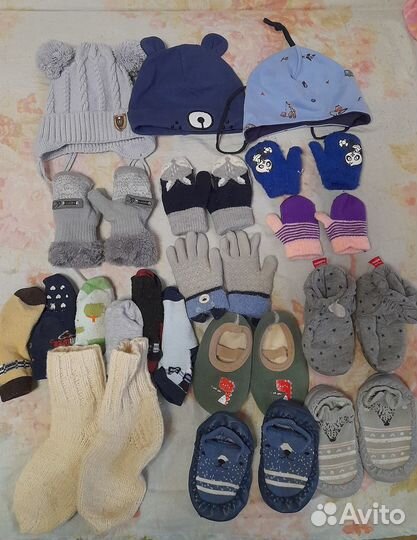 Одежда на мальчика 1-2 года пакетом