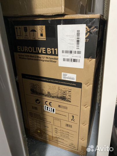 Активная колонка Behringer B112MP3 Black