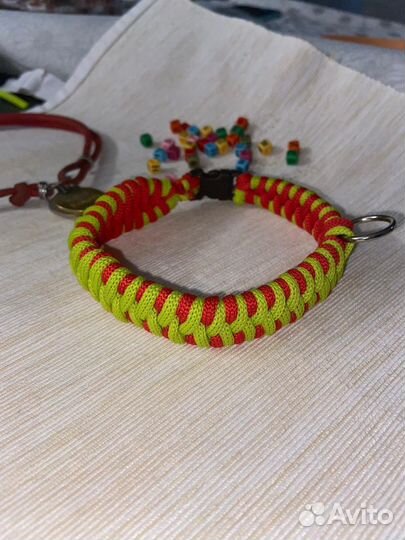 Ошейники, ошейники-адресники, поводки, лежанки