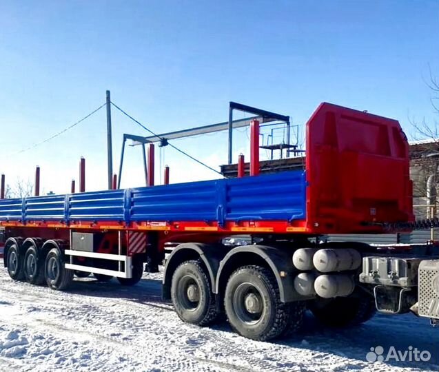 Полуприцеп бортовой Политранс ТСП 94171, 2023