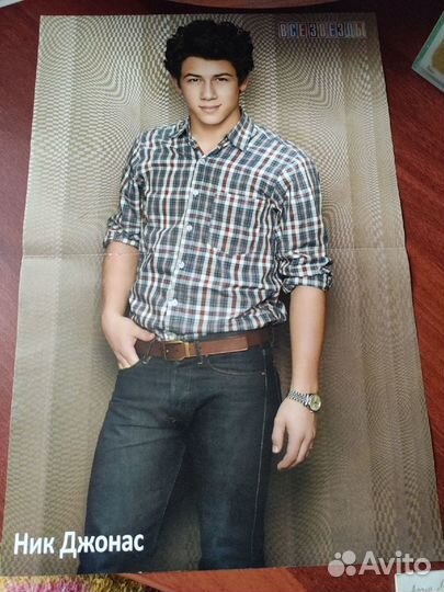 Плакат группы Jonas Brothers