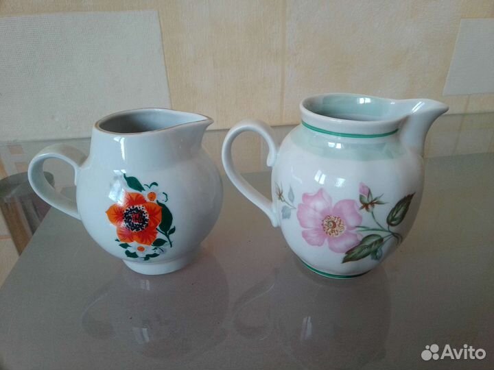 Молочники/сливочники фарфор