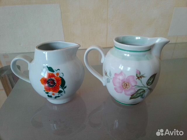 Молочники/сливочники фарфор