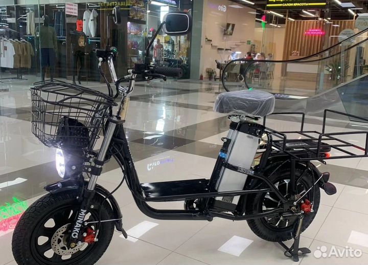 Электровелосипед Minako Monster Black 20 Ah