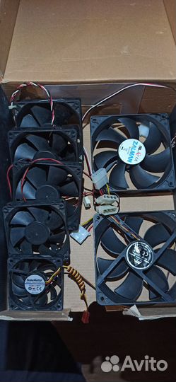 Кулер вентилятор 70 80 90 120 мм