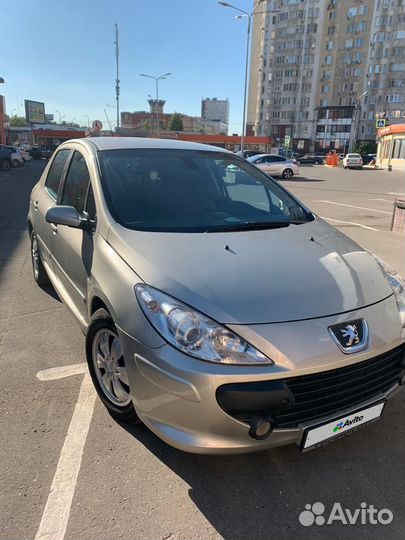 Peugeot 307 1.6 AT, 2007, 236 000 км