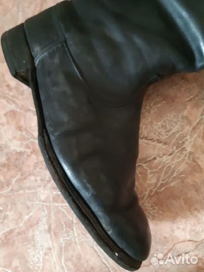Сапоги офицерские хромовые СССР