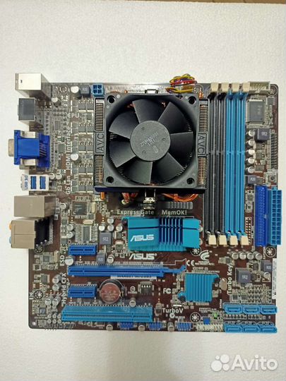 Комплект AMD Asus m4a88t-m/usb3