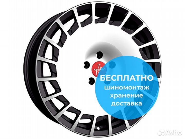 R19 5x114,3 8,5J ET40 D72,6 Keskin Tuning KT23 Bla