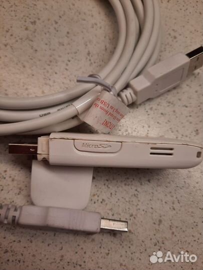 USB модем билайн с MicroSD слот + 2 USB удлинителя