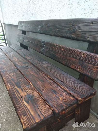 Лавки и столы для сада и бани