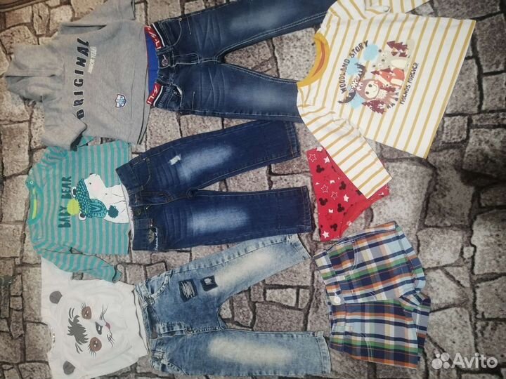 Вещи пакетом на мальчика