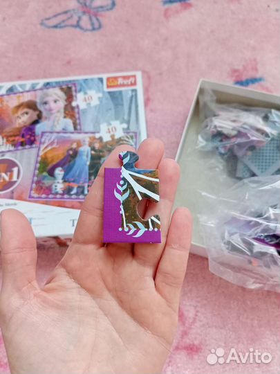 Пазл Холодное сердце, 2в 1