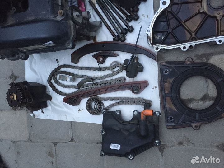 Цепь грм ford focus 2 1 8