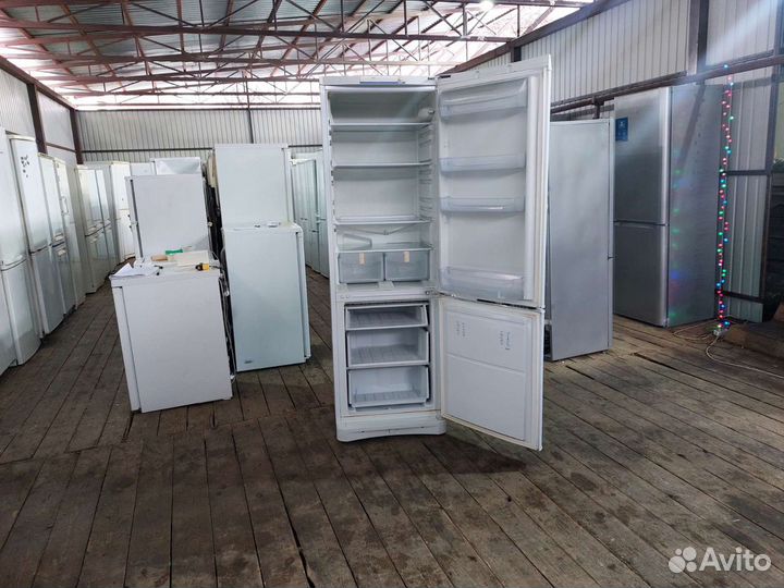 Холодильник б/у Индезит. Доставка. Гарантия