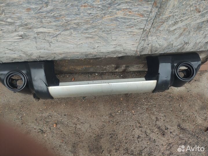 Бампер задний mitsubishi l200