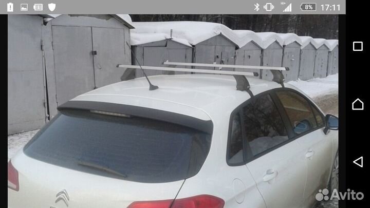 Багажник на крышу Citroen C4 с 2011-015г