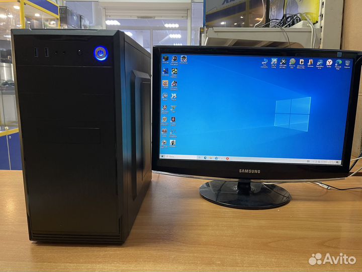 Пк для работы и игр Core i5-6400 / GT 1030 +16игр