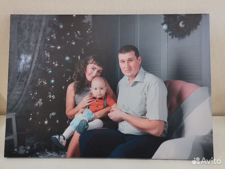 Портрет по фото на холсте, картина по