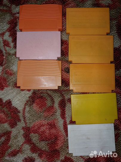 Картриджи для dendy 8 bit