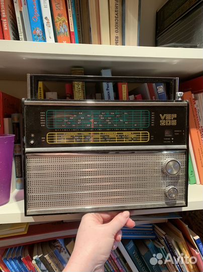 Радиоприемник СССР vef 206