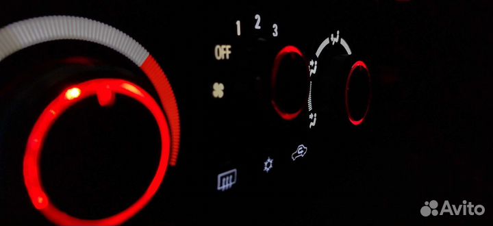 Led подсветка блока печки Lancer IX