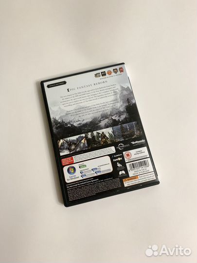 The Elder Scrolls V Skyrim лицензия Англия DVD-box