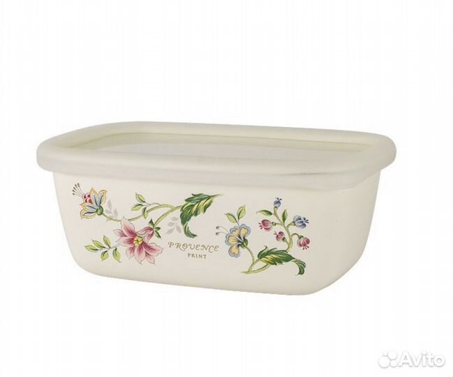 Набор из 3-х мисок с крышками «Прованс» “Ejiry “