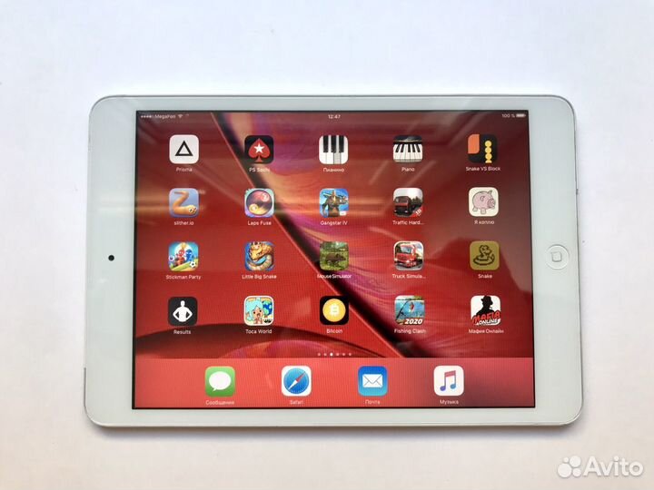 iPad Mini с играми WiFi + стилус