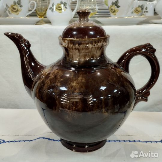 Доливные чайники керамика винтаж