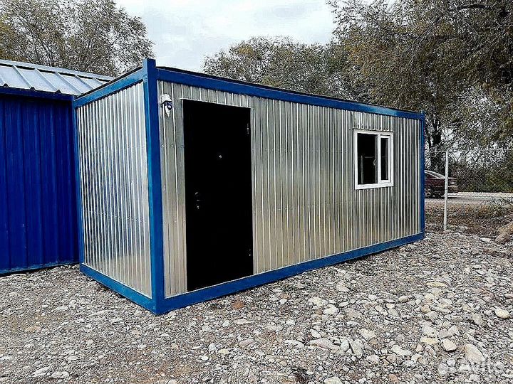 Бытовка баня 6x2.4