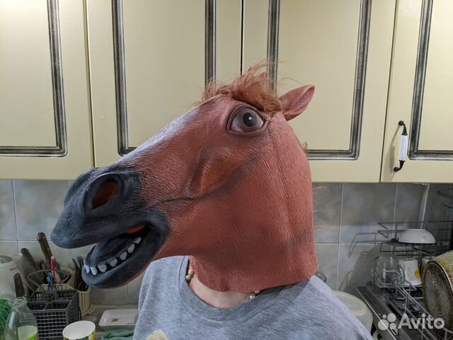 Маска голова Лошади