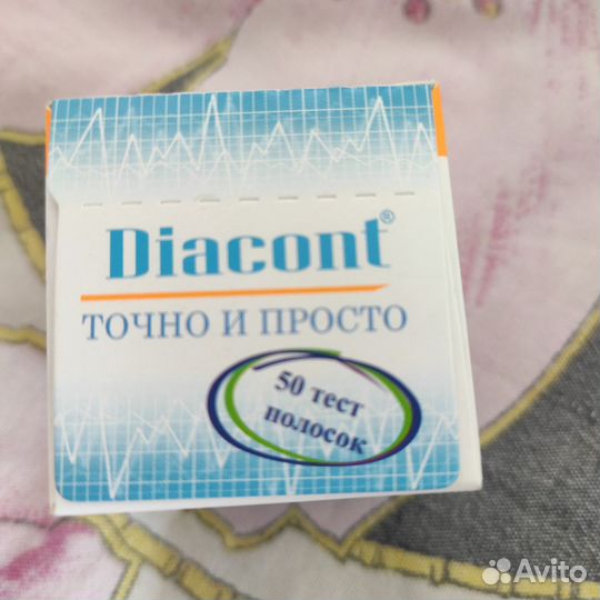 Тест полоски diacont