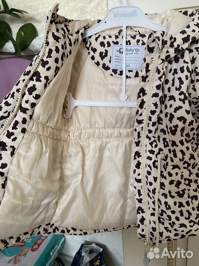 Куртка демисезонная для девочки 80