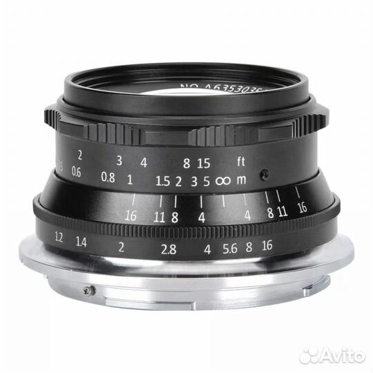 Светосильный объектив 7Artisans 35mm F1.2