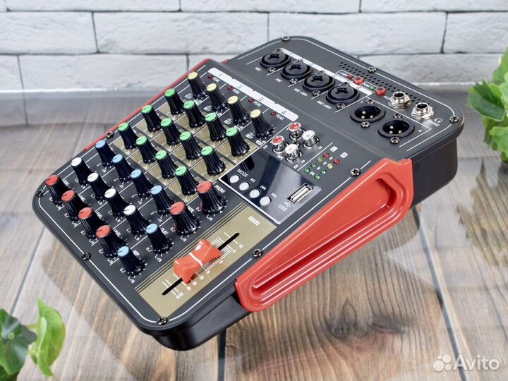 Микшерный пульт 4х/6х канальный