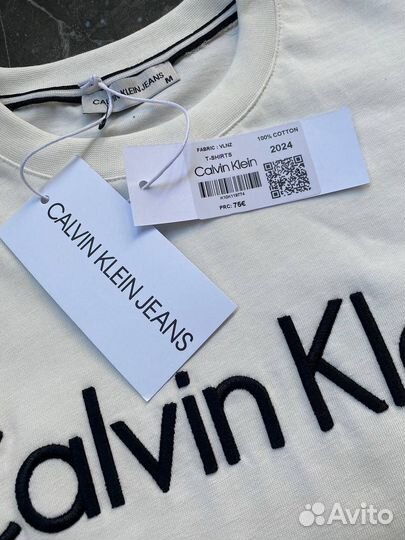 Calvin klein мужская футболка Lux качество