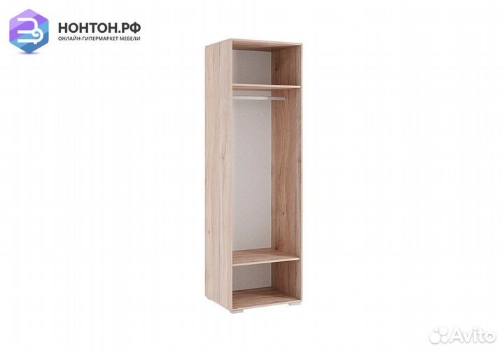 Шкаф двухдверный Лайк 02.01 дуб мария / изумруд