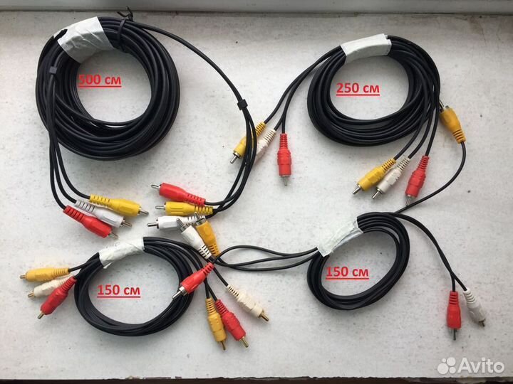 RCA кабели переходники