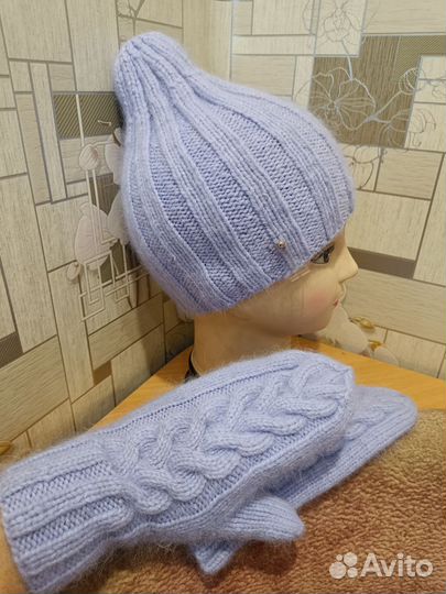 Шапка и варежки