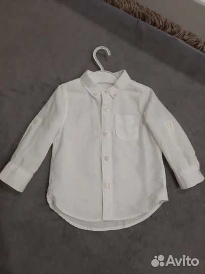 Рубашка льняная р.86