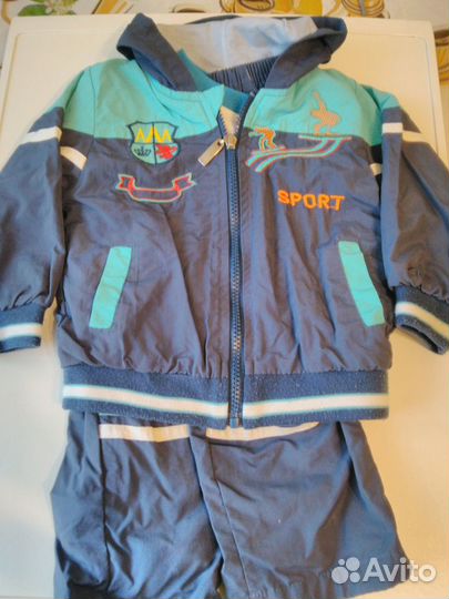Спортивный костюм тройка на мальчика 2 г