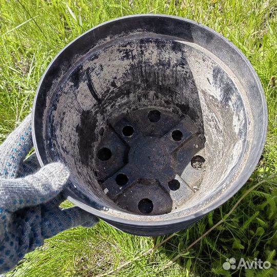Горшки 5литровые 10 шт