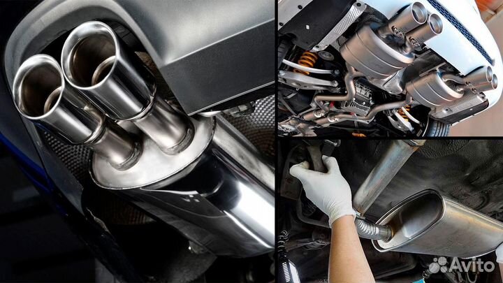 Замена глушителя Nissan X-Trail IV 2021-25