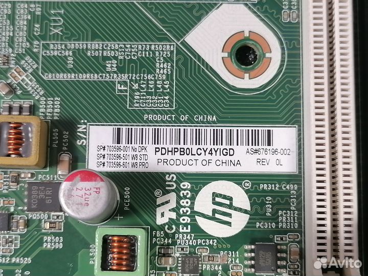 Материнская плата HP Pro 6305 SFF 676196-002 FM2