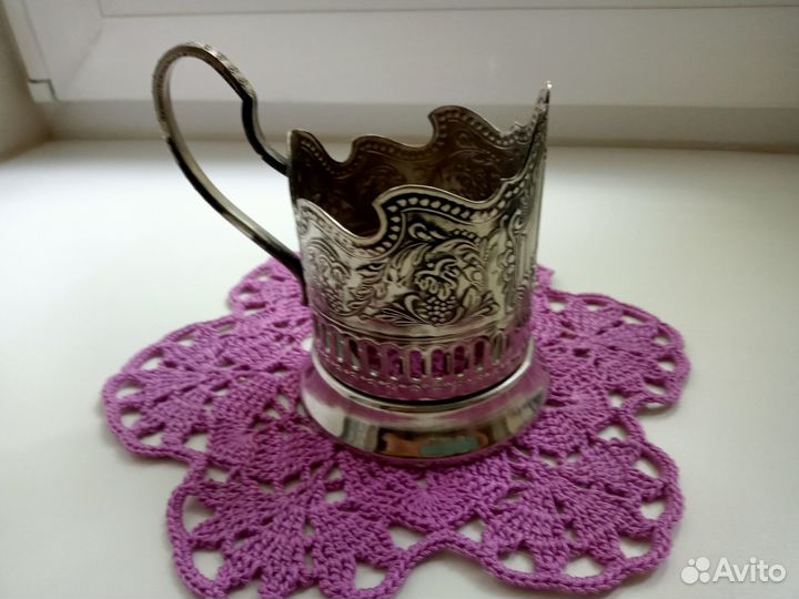 Подстаканник, ложки мельхиор СССР