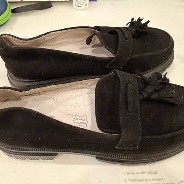 Школьные туфли для девочки