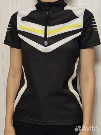 Велосипедная футболка женская