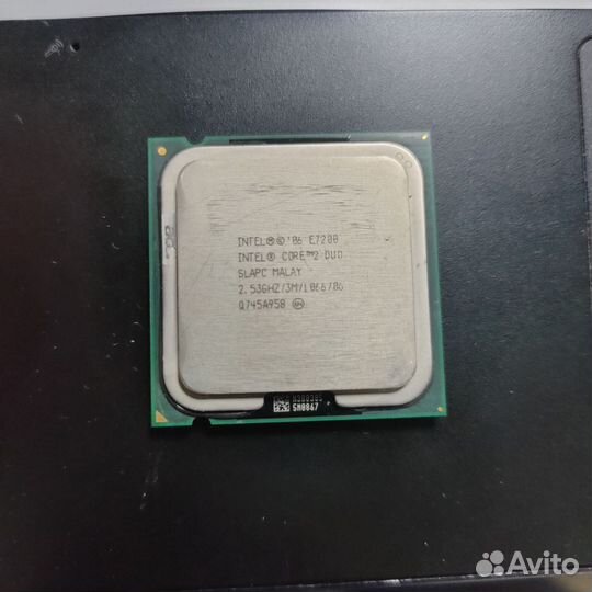 Процессор E7200 Core 2 Duo 775 2.53Ghz